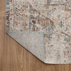 Faded Turkish Indoor/Outdoor Area Rug, 7x9