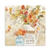 Fall Breeze Autumn Leaves Canvas Print, 20x20 in.