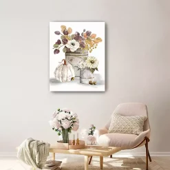 Fall Florals Canvas Art Print, 24x30 in.