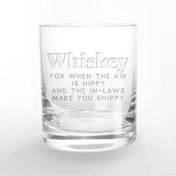 Fall Sentiment Whiskey Glasses, Set of 2