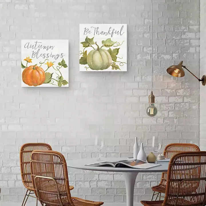 Fall Splendor Canvas Art Prints, Set of 2