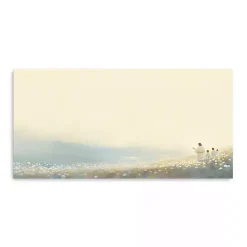 Far Green Hill Canvas Art Print, 10x20