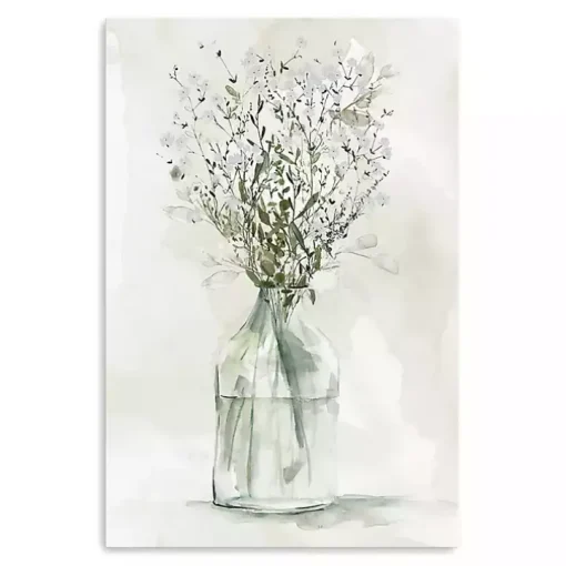Farmhouse Whites Canvas Art Print, 16x24 in.