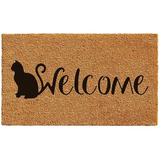 Feline Welcome Doormat