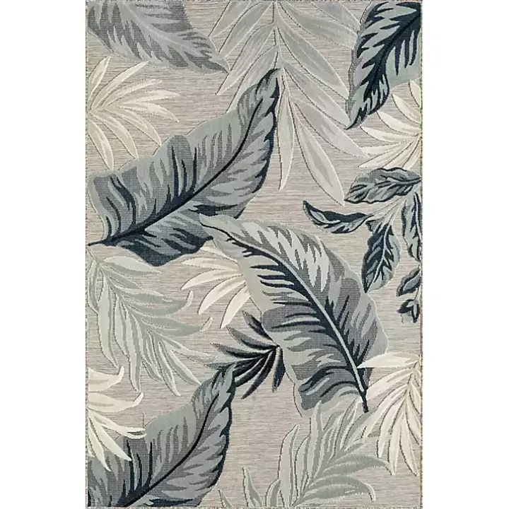 Ferns and Palms Indoor/Outdoor Area Rug, 5x7