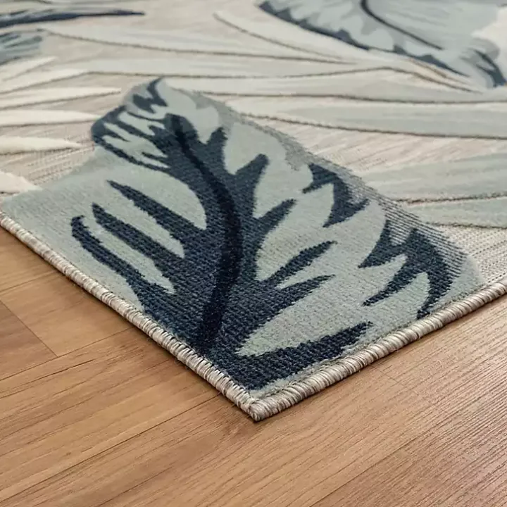 Ferns and Palms Indoor/Outdoor Area Rug, 5x7