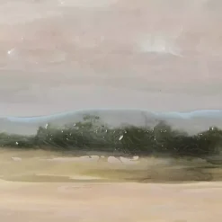 Field in Summer I Framed Canvas Art Print