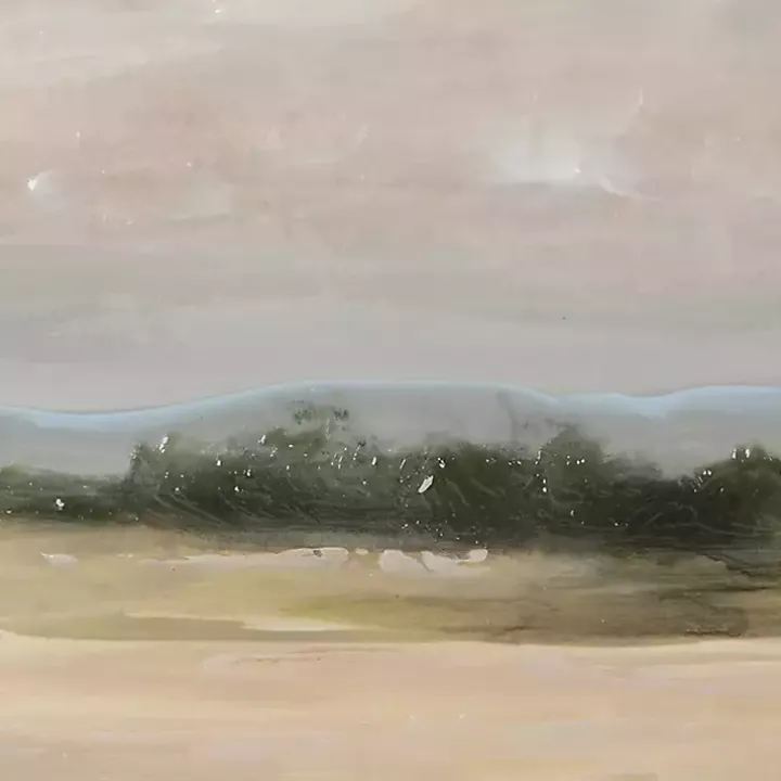 Field in Summer I Framed Canvas Art Print