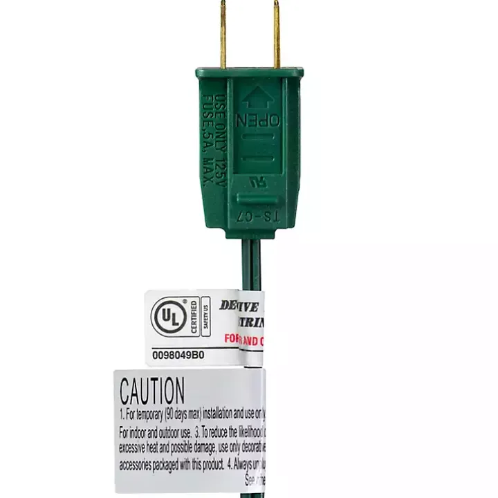 Flickering LED Clip on Candle Christmas Lights