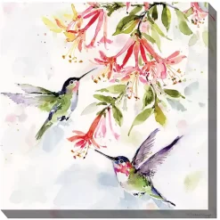 Flit and Flitter Outdoor Canvas Art Print