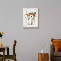 Flora Pumpkin Harvest Wall Plaque
