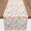 Floral Easter Eggs Table Runner, 90 in.
