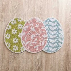 Floral Eggs Coir Doormat