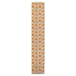 Floral Pumpkin Patch Table Runner, 72 in.