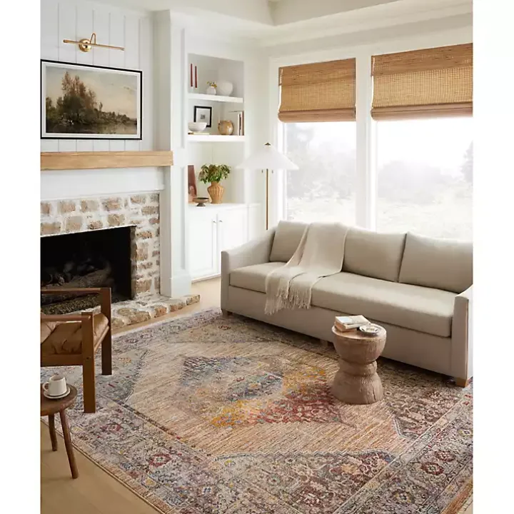 Florence Sunset Medallion Area Rug, 7x10