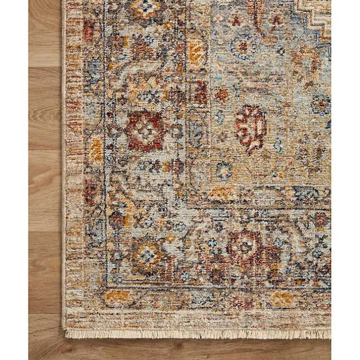 Florence Sunset Medallion Area Rug, 7x10