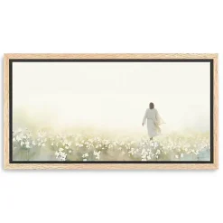 Follow Me Framed Canvas Art Print, 22x42