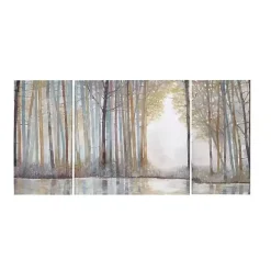 Forest Reflections Canvas Art Prints, Set of 3