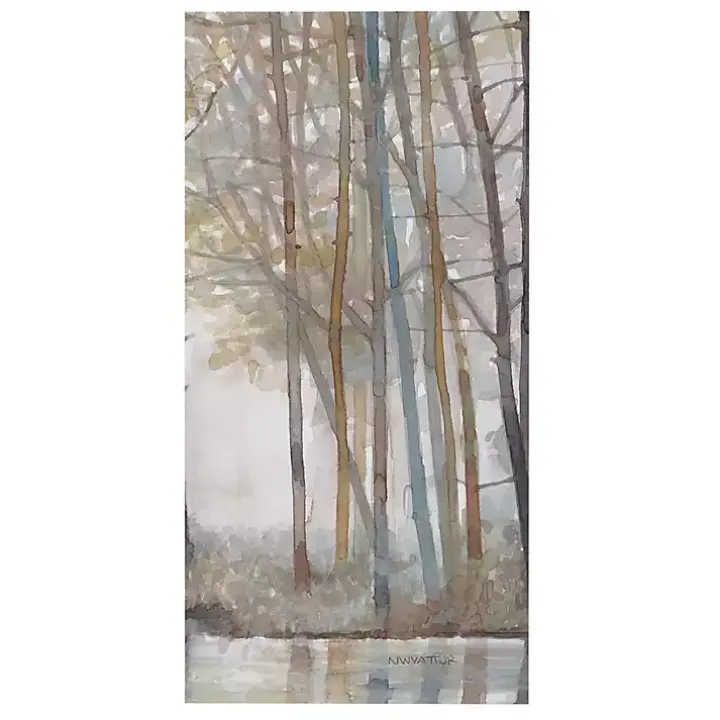 Forest Reflections Canvas Art Prints, Set of 3