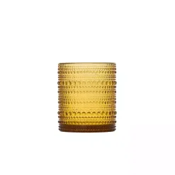 Fortessa Amber Bead Short Glasses, Set of 6