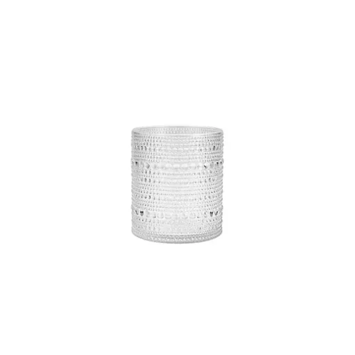 Fortessa Clear Orbetto Short Glasses, Set of 4