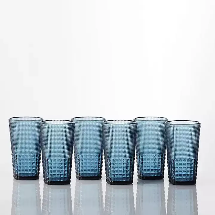 Fortessa Cornflower Malcolm Tall Glasses, Set of 6