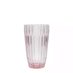 Fortessa Pink Archie Tall Glasses, Set of 6