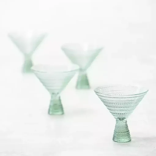 Fortessa Sage Jupiter Martini Glasses, Set of 4