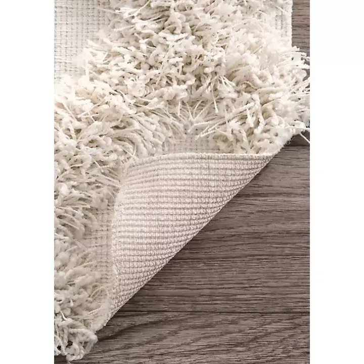 Francis Shaggy Diamond Trellis Area Rug, 5x8