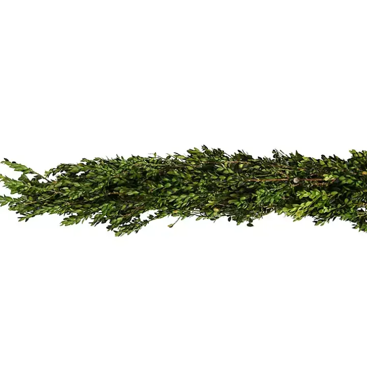 Fresh Cut Boxwood Christmas Garland