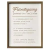 Friendsgiving Definition Framed Art Print