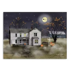 Fright Night Halloween Canvas Art Print