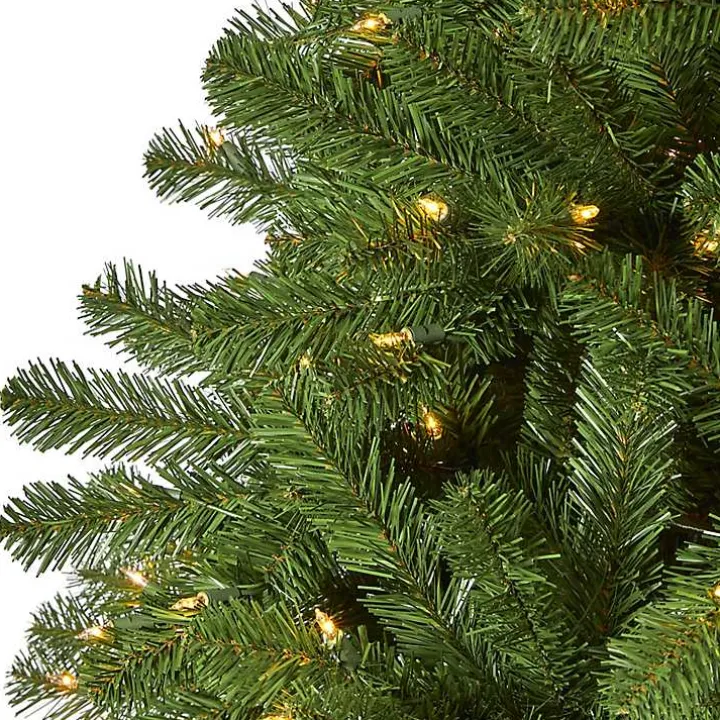 9 ft. Clear Pre-Lit Virginia Fir Christmas Tree