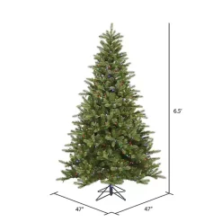 6.5 ft. Multi-Lit King Spruce Christmas Tree