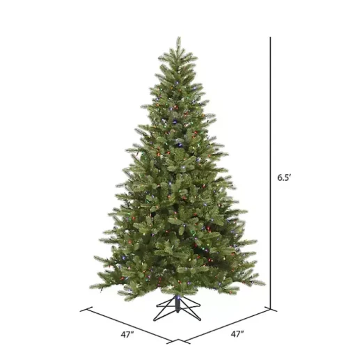 6.5 ft. Multi-Lit King Spruce Christmas Tree