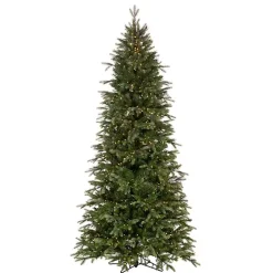9 ft. Pre-Lit Douglas Fir Slim Christmas Tree