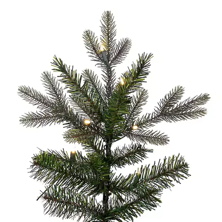 7.5 ft. Pre-Lit Douglas Fir Slim Christmas Tree