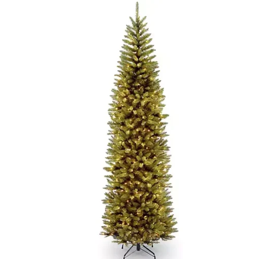 9 ft. Pre-Lit Kingswood Fir Slim Christmas Tree