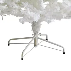 7.5 ft. Pre-Lit LED White Christmas Tree