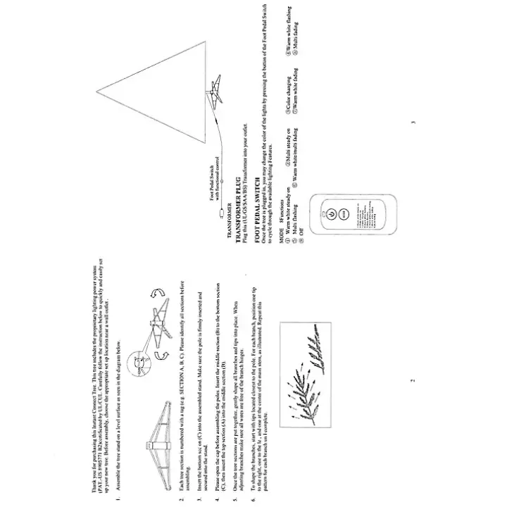 5 ft. Pre-Lit Portland Pine Christmas Tree