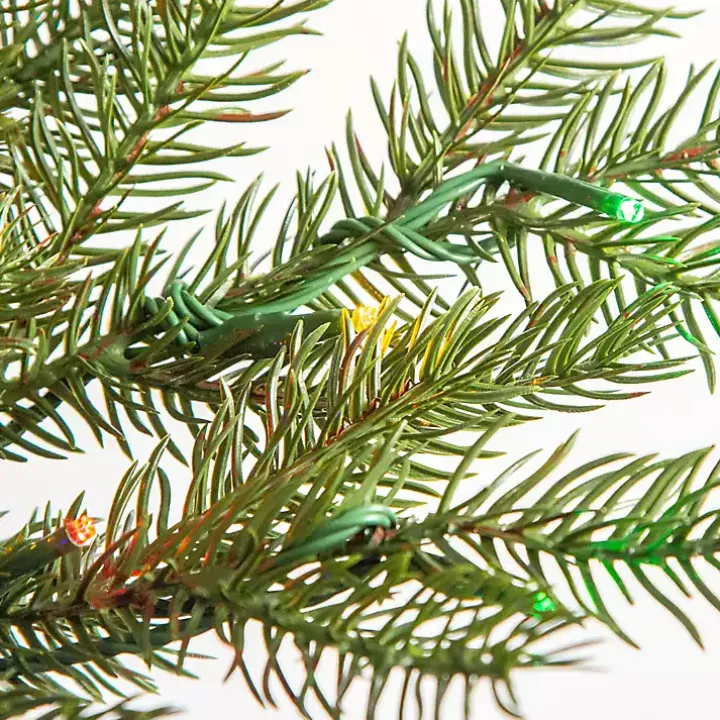 5 ft. Pre-Lit Portland Pine Christmas Tree