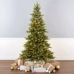 7.5 ft. Pre-Lit Real Feel Fern Christmas Tree