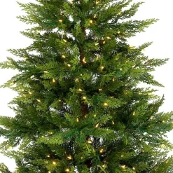 7.5 ft. Pre-Lit Real Feel Fern Christmas Tree