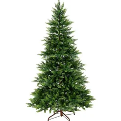 7.5 ft. Pre-Lit Real Feel Fern Christmas Tree