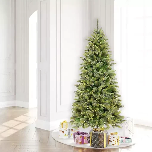 7.5 ft. Pre-Lit Slim Cashmere Christmas Tree