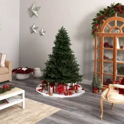 6 ft. Pre-Lit Spruce Christmas Tree