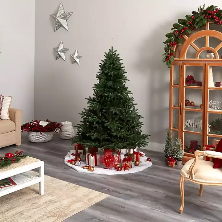 6 ft. Pre-Lit Spruce Christmas Tree