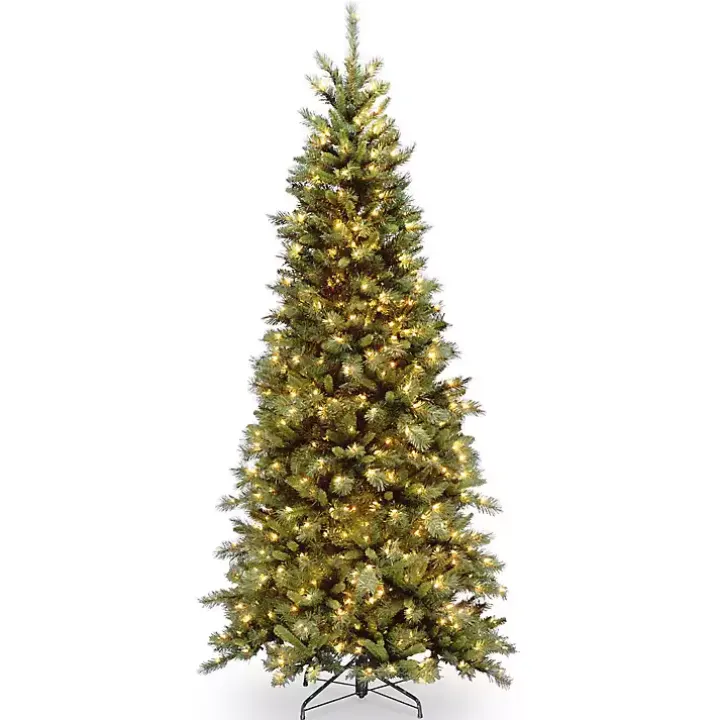 6.5 ft. Pre-Lit Tiffany Fir Slim Christmas Tree