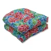 Garden Blooms Wicker Seat Cushions, Set of 2