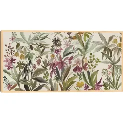 Garden Delight Framed Canvas Art Print